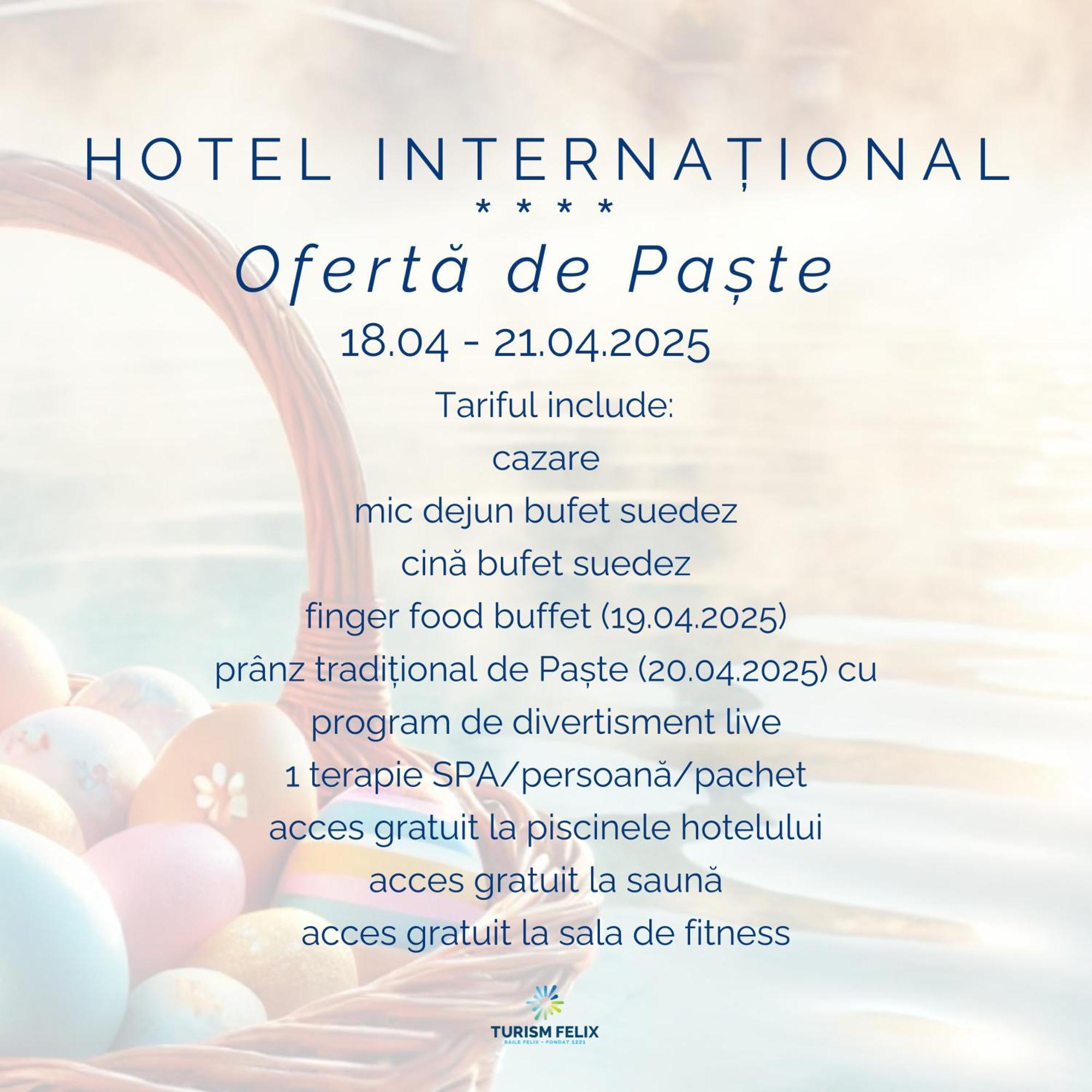 Hotel International Băile Felix Exteriér fotografie