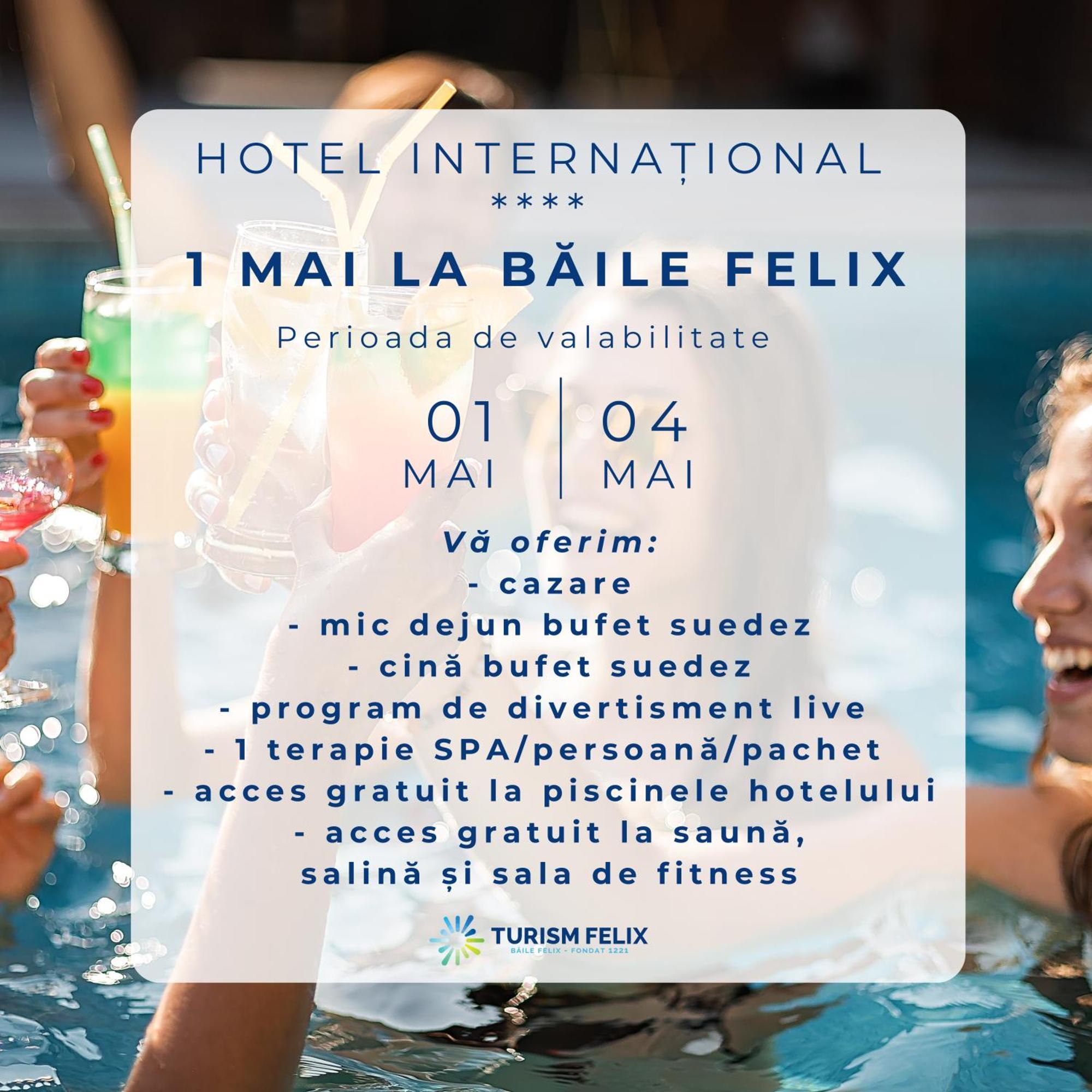 Hotel International Băile Felix Exteriér fotografie