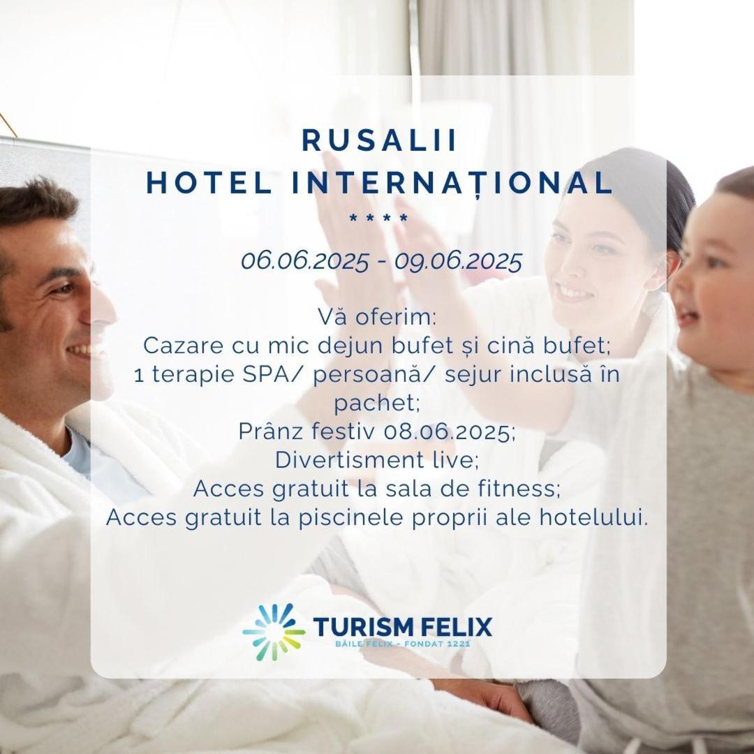Hotel International Băile Felix Exteriér fotografie